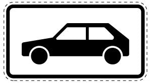 1 Stuk verkeersbord 2–15 cm EW-Verk-1048-10