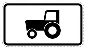 1 Stuk verkeersbord 2–15 cm EW-Verk-1049-10