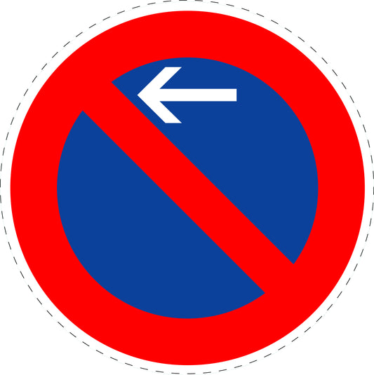 1 Stuk verkeersbord "Verboden te stoppen" 20–70 cm EW-Verk-286-10