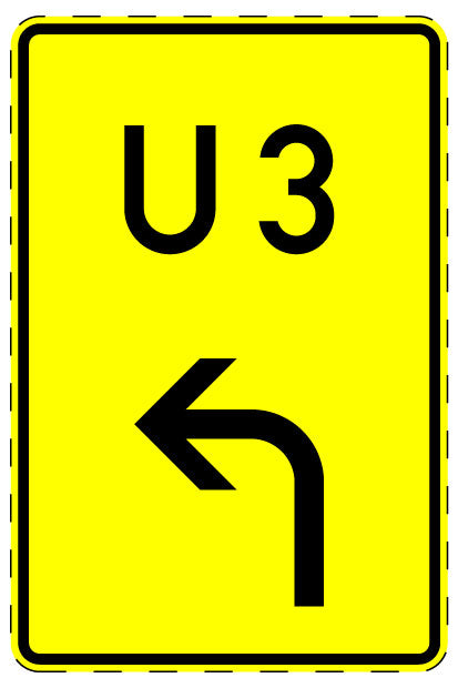1 Stuk verkeersbord 20–70 cm EW-Verk-455-10