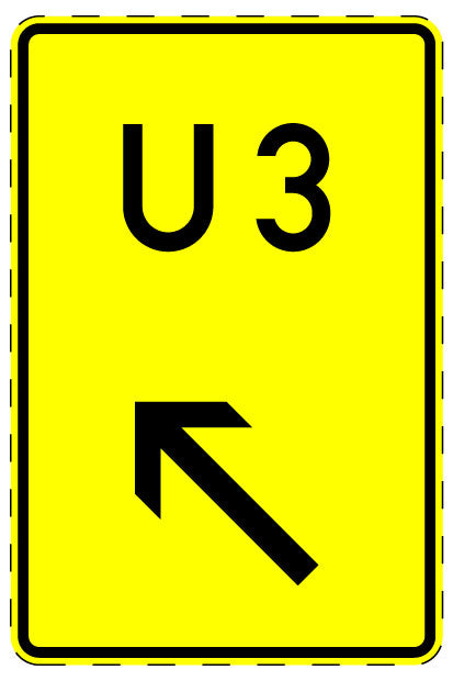 1 Stuk verkeersbord 20–70 cm EW-Verk-455-12
