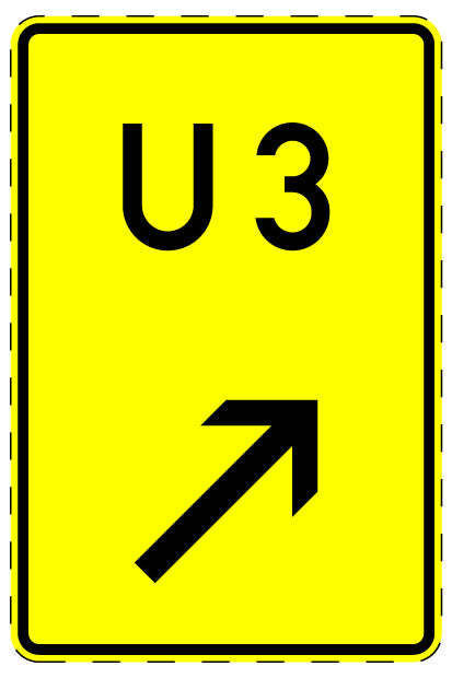 1 Stuk verkeersbord 20–70 cm EW-Verk-455-22