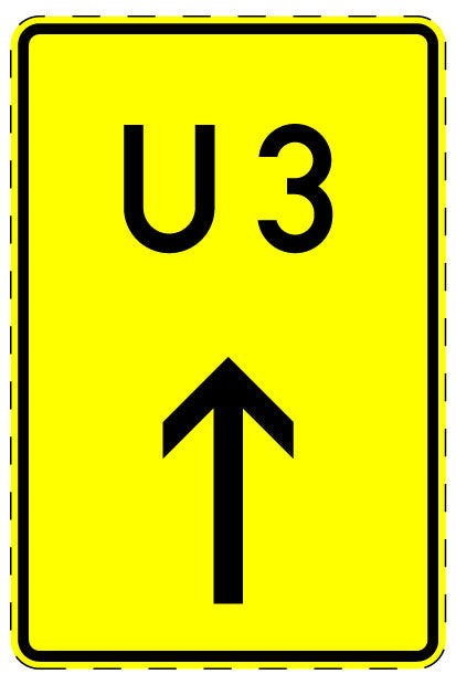 1 Stuk verkeersbord 20–70 cm EW-Verk-455-30