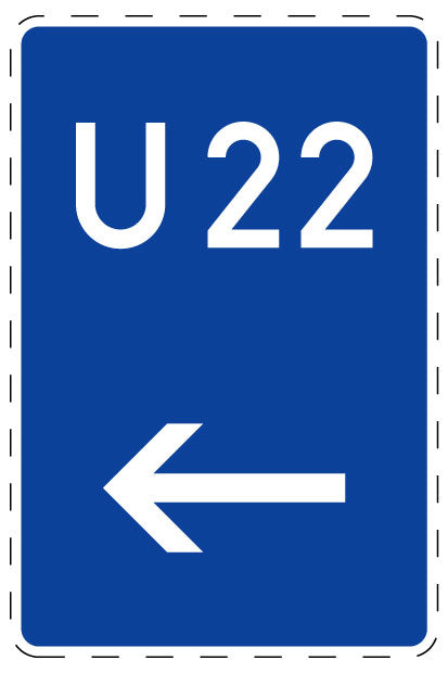 1 Stuk verkeersbord 20–70 cm EW-Verk-460-11