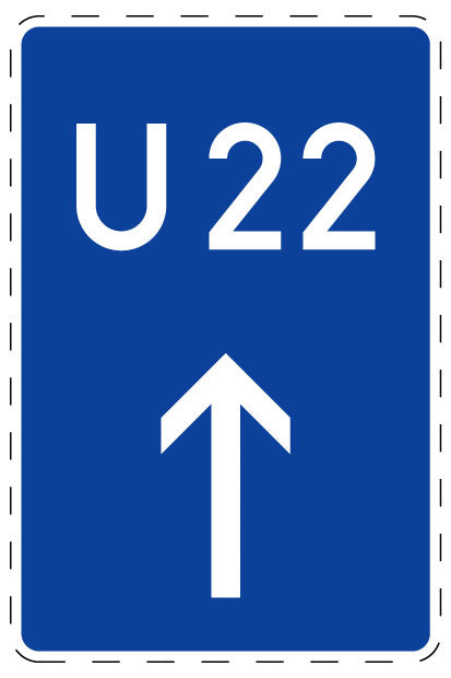 1 Stuk verkeersbord 20–70 cm EW-Verk-460-30