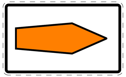 1 Stuk verkeersbord 20–70 cm EW-Verk-467