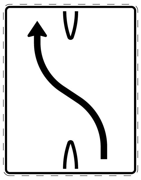 1 Stuk verkeersbord 2–15 cm EW-Verk-501-10