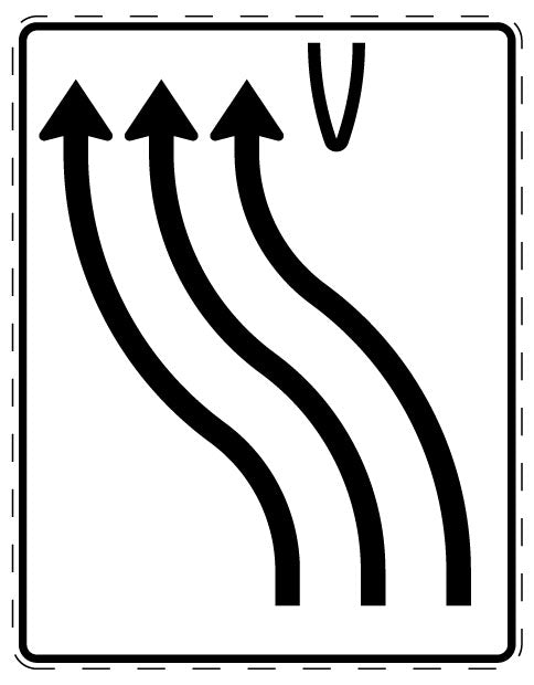 1 Stuk verkeersbord 2–15 cm EW-Verk-501-12