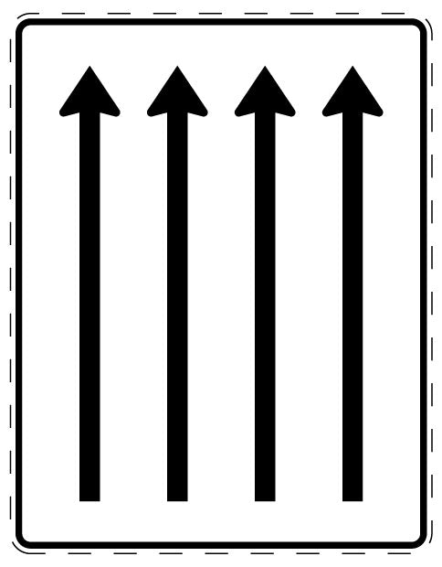 1 Stuk verkeersbord 2–15 cm EW-Verk-521-32