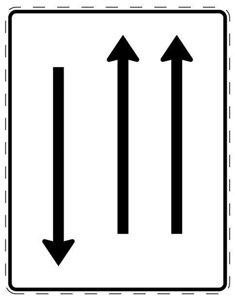 1 Stuk verkeersbord 20–70 cm EW-Verk-522-31