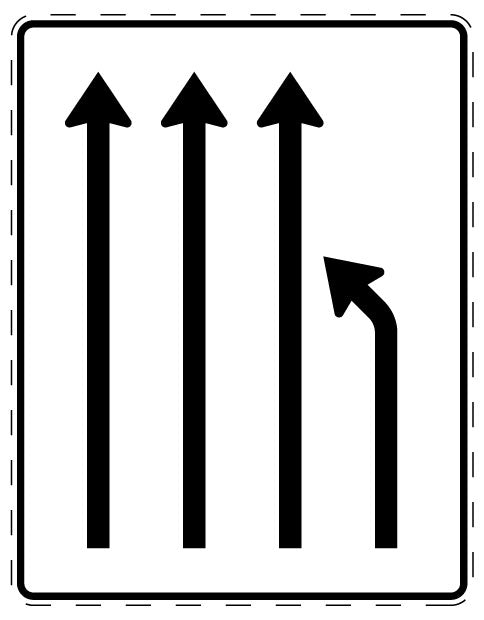 1 Stuk verkeersbord 2–15 cm EW-Verk-531-12