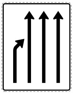 1 Stuk verkeersbord 2–15 cm EW-Verk-531-22