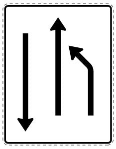 1 Stuk verkeersbord 2–15 cm EW-Verk-532-10