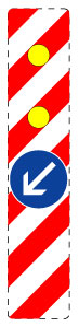 1 Stuk verkeersbord 20–70 cm EW-Verk-605-13