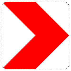 1 Stuk verkeersbord 20–70 cm EW-Verk-625-20