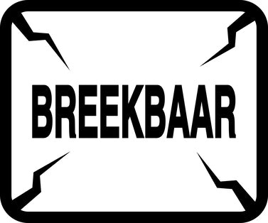 Breekbaar - Breekbare sticker "Breekbaar" EW-FRAGILE-H-10400-88-0