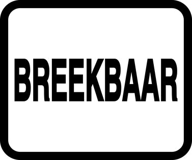 Breekbaar - Breekbare sticker "Breekbaar" EW-FRAGILE-H-10600-88-0