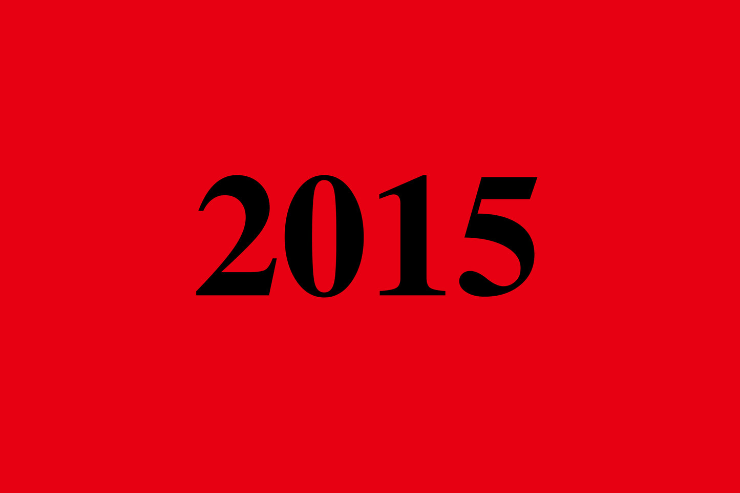 1000 stickers kantoororganisatie "2015" van papier EW-OFFICE5600-PA