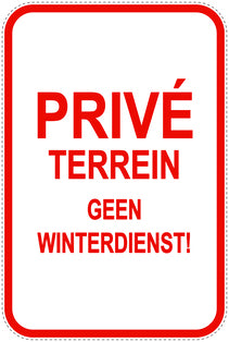 Parkeerverbodsborden (parkeren verboden) rood als sticker EW-PARKEN-21600-H-14