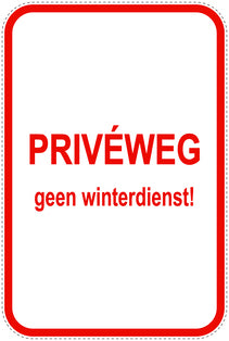 Parkeerverbodsborden (parkeren verboden) rood als sticker EW-PARKEN-22100-H-14