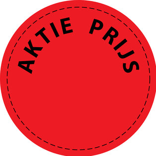 Promotiesticker Aanbiedingssticker speciale aanbiedingssticker "Aktie prijs " 2-7 cm EW-PR-4650