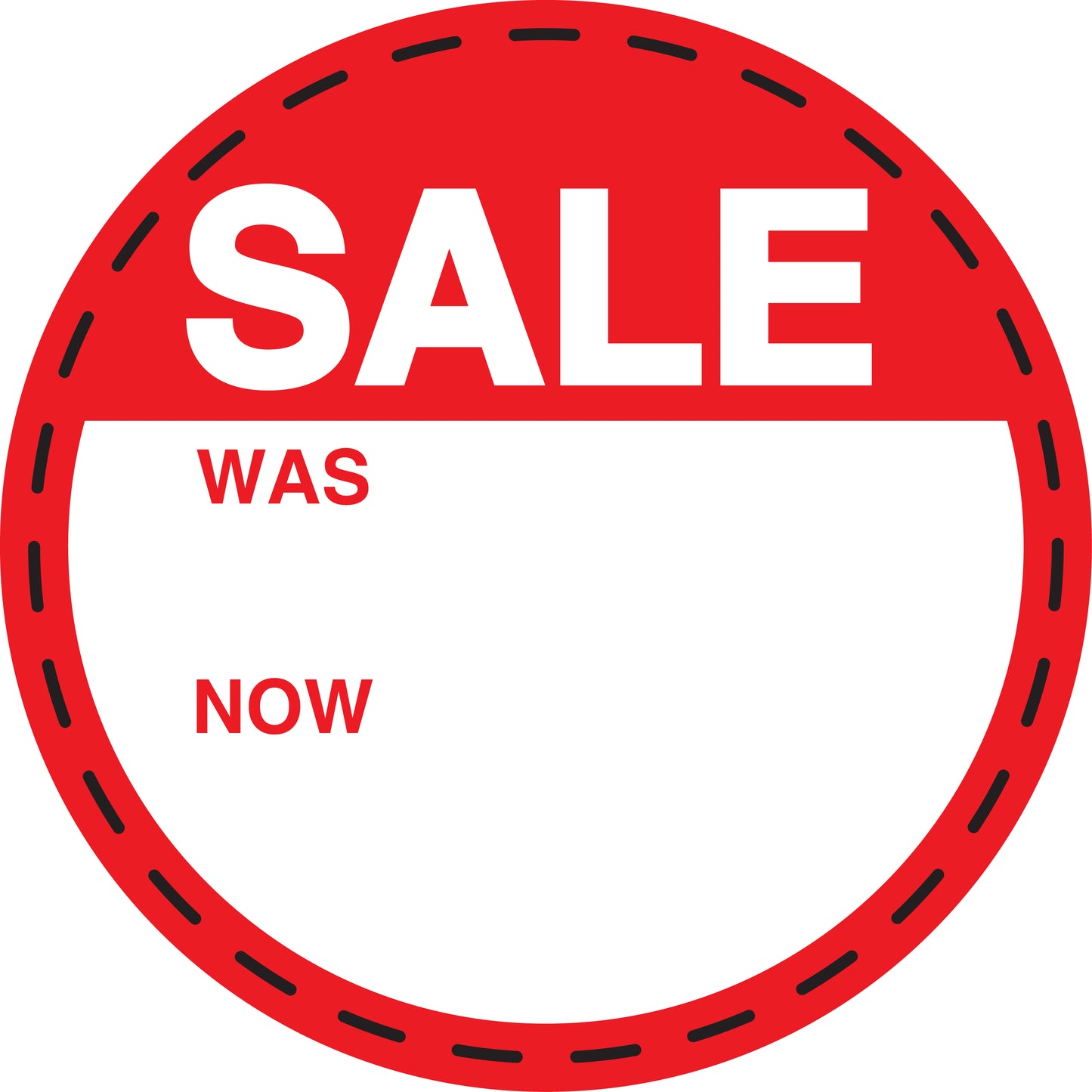 Promotiesticker rond "Sale" 2-7 cm EW-PROMOTION-10000-14-0