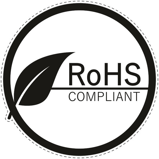 1000 Rohs Sticker 10-50mm LO-ROHS-10100 Waterdicht