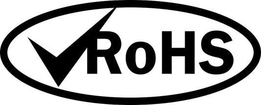 1000 Rohs Sticker 10-50mm LO-ROHS-10700 Waterdicht