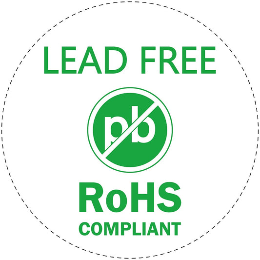 1000 Rohs Sticker 10-50mm LO-ROHS-11100 Waterdicht
