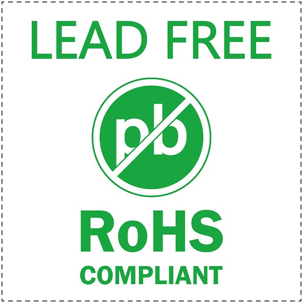 1000 Rohs Sticker 10-50mm LO-ROHS-21100 Waterdicht