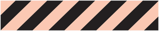 Sticker "Veiligheidsstrips" 20-80 cm rood van PVC-kunststof EW-STRIPES-10000-50x10-88-811