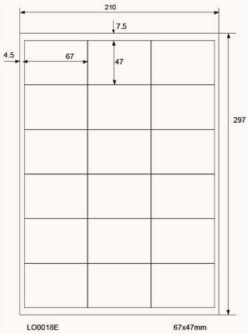 1800 stickers 67x47mm bedrukt volgens uw wensen mat of glanzend ES-0018-E