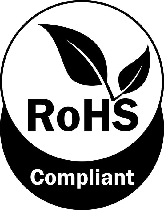 100x elektrische apparaten Rohs-kentekenplaat EW-ROHS-10900